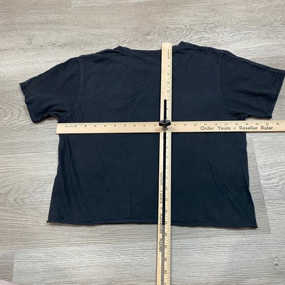 Iron Maiden The Trooper Eddie 2010 Boxy Cropped Tee Shirt Medium Punk Y2K - Picture 3 of 9